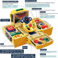 Juguete De Autobús Con Sonido Y Luz Juego De Ocupación Montessori Educativo Musical Para Niños Y Niñas Edad 4-6 Años Material ABS - details 11