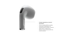 Auriculares Inalámbricos Apple AirPods 4 , Bluetooth 5.3, Chip H2, Audio Espacial y Estuche de Carga USB-C, hasta 30 Horas de Batería, Resistentes al Agua y Sudor - details 8