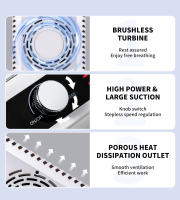 Colector De Polvo De Uñas Con Fuerte Succión Y Vacío Recargable Para Manicura Filtro Removible Extractor De Uñas Con Ventilador - details 5