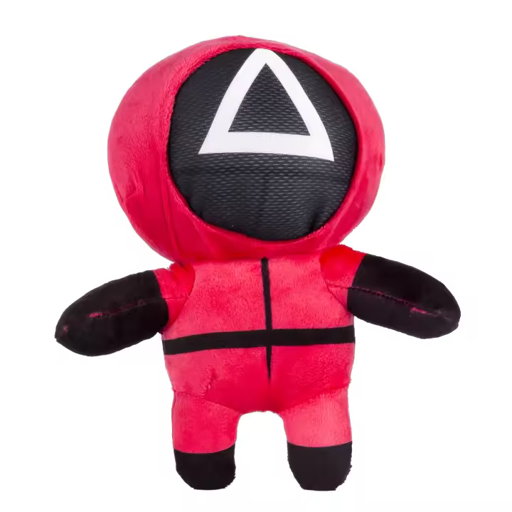 DAM. Peluche felpa premium 20 cms. Squid Vigilante Triángulo. 14x8x20cm. - 1