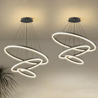 Simple Modern Ceilinador De Techo Ajustable Iluminación Interior De Alta Brillo Para Decoración De Sala De Estar Comedor Dormitorio - details 0