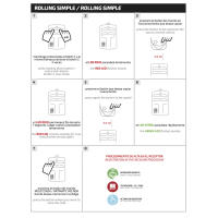 Mando Garaje Universal Multifrecuencia HR Matic Multi 2 NOA Compatible Frecuencias 433-868MHz Código Fijo y Variable Unifica 4 Mandos Distintos En 1 Compatible Mastercode Erreka BFT ROPER SOMMER HORMANN CLEMSA VDS MARANTEC TELCOMA Copiador Mandos Garaje - details 1