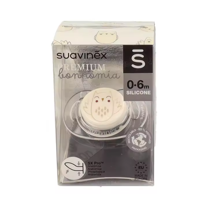 SUAVINEX CHUPETE SILICONA EVOLUTION 0-6M BD - 1