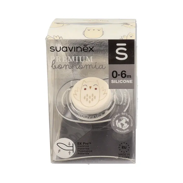 SUAVINEX CHUPETE SILICONA EVOLUTION 0-6M BD - 1