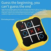 3 in 1 Tic-Tac Toe Battling Game Children's Family Chessboard Game Improving Memory Kids Present - details 3