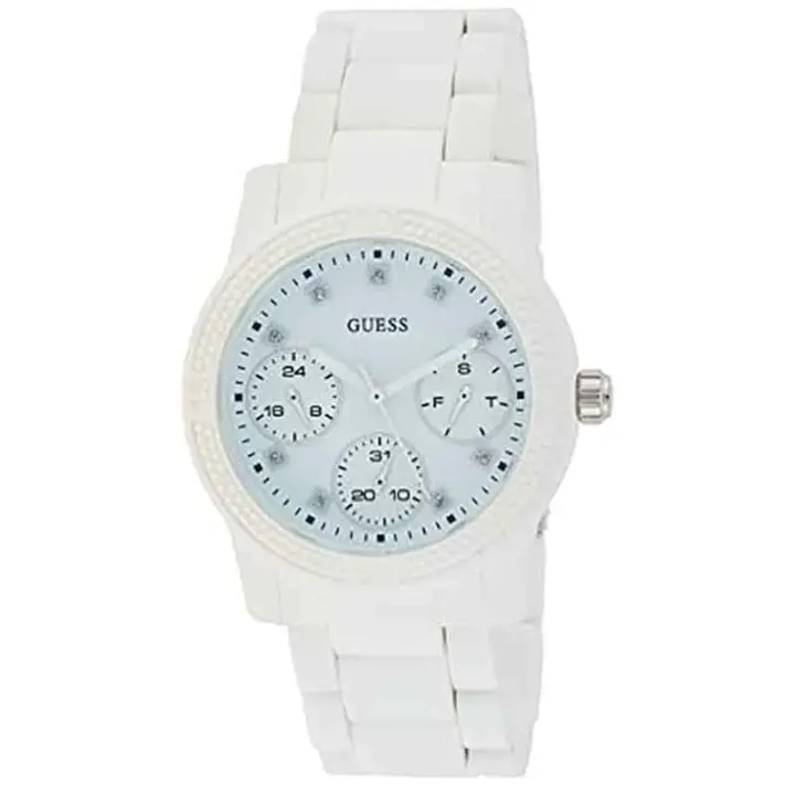 Guess W0944l1 Funfetti Reloj Para Para Mujer Color Blanco - 1