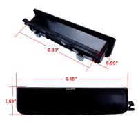 Lámpara De Freno Trasero De Nivel Alto Con Lente Ahumada Negra Para VW Caddy MK3 04-15 ANGRONG Pieza De Repuesto Directa Instalación En La Parte Trasera Color Rojo Material Plástico & PCB - details 2