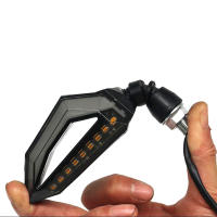 Par De Señales De Giro LED Universales Para Motocicleta 12V IPX-6 Impermeables Luz De Día Indicador Lámpara De Parpadeo - details 1