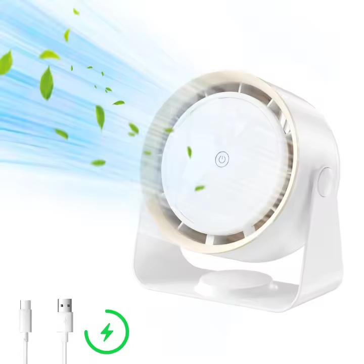 Tienda BIT Ventilador USB Silencioso Ultrapotente con Rotación de 360 ° - 1