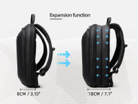 Mochila Heroic Knight Para Laptop De 15.6 Pulgadas Impermeable Y Ligera Con Capacidad Expansible Para Viajes Negocios Y Deportes - details 8