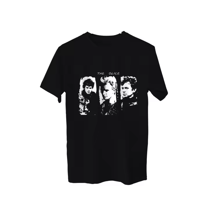 Camiseta Sting. The Police. Roxanne. Summers. Copeland. Padovani, Musica. Rock and Roll. Varios colores. Todas las tallas. - 1
