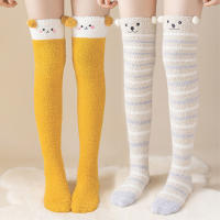 Calcetines Largos De Pierna Para Mujer Suaves Y Cálidos Con Dibujos Animados Comodidad Y Estilo De Calidad Superior - details 2