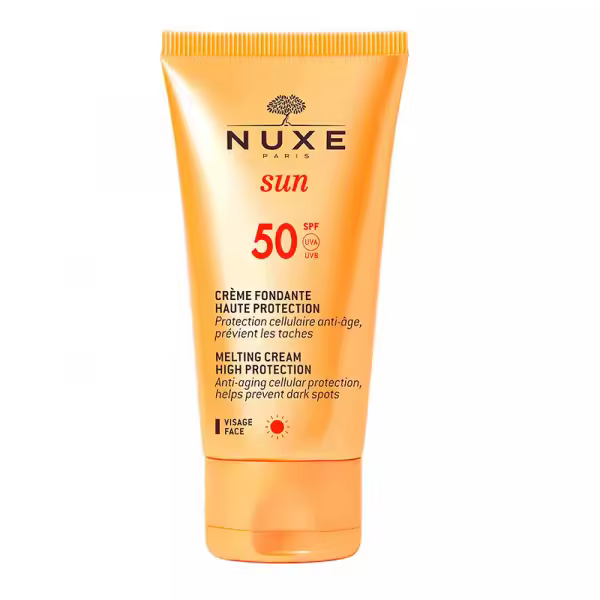 NUXE - SUN CREMA SOLAR FUNDENTE PARA ROSTRO ALTA PROTECCION SPF 50 - 1