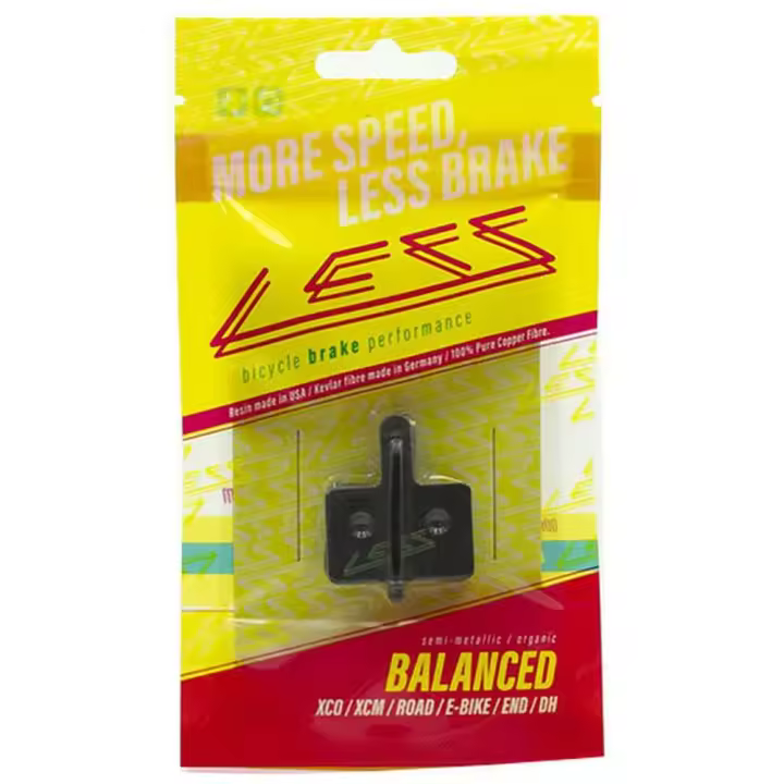 Less Pastillas De Freno De Disco Orgánicas Balanced Shimano Deore/trp Hy-rd/tektro Auriga Dorado - 1