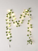 Estante Flotante De Madera Con Decoración De Hoja LED Para Decoración Del Habitáculo Estilo Bohemio Estante De Pared Para Sala De Estar - details 79