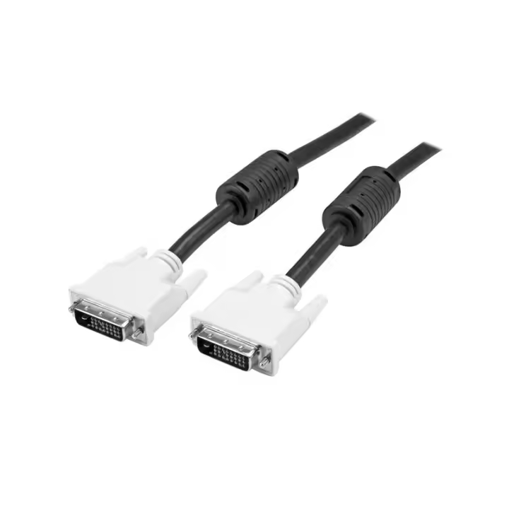 StarTech.com - Cable de 5m DVI-D de Enlace Doble - Macho a Macho DVIDDMM5M - 1