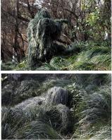 5Pcs Traje De Ghillie Para Adultos Ropa De Caza Camuflaje Indumentaria Unisex Para Caza Y Observación De Aves Material De Poliéster - details 4