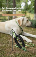 CAMPINGMOON K45 Bold Pin De Tierra Para Perro De Acero Inoxidable 420 Accesorio De Camping Rotativo Herramienta Para Mascotas - details 1