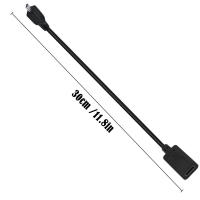 Cable De Datos Y Suministro De Energía USB Tipo-C/Mini USB 5P/Micro USB 5P Hembra a 8-Pin Mini B Macho 0.3m Para Cámara MP3/MP4 Y Dispositivos Móviles - details 11