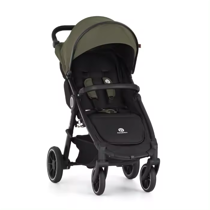 Carrinho de passeio Petite&Mars Street2 RWS Black Mature Olive - 1