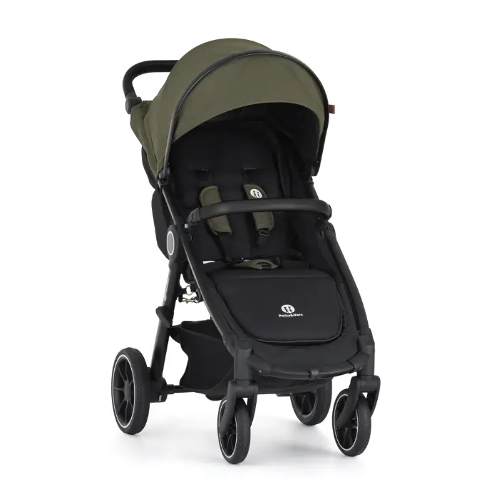 Carrinho de passeio Petite&Mars Street2 RWS Black Mature Olive - 1