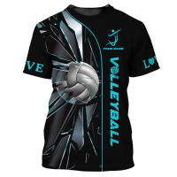Camiseta De Voleibol Para Hombres Imprimida 3D Deporte Transpirable Ligera Secado Rápido Estilizada Cómoda Con Mangas Cortas - details 1