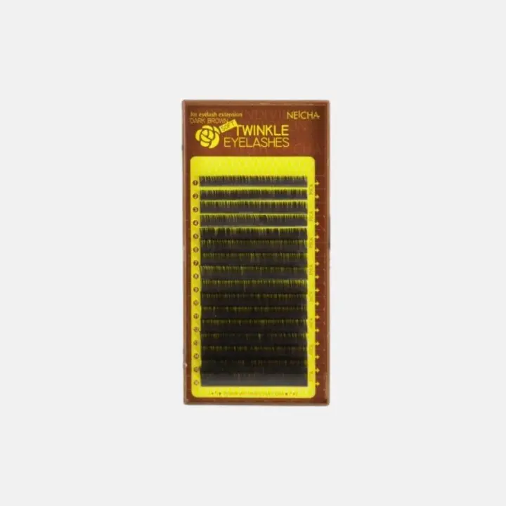 Extensiones de Pestañas Castaño Oscuro Soft Twinkle Mix XD - 1