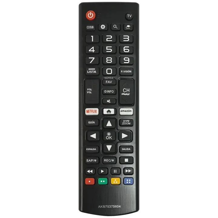 Control Remoto AKB75375604 Para TV Inteligente Compatible Con SMART TV Comunicación Inalámbrica IR Originales De China - 1