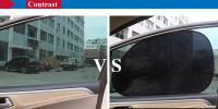 Cortina De Sol Para Coche Protección UV Película Electrostática Visera De Ventana Automática Resistente Al Agua Para Lado Del Coche - details 1