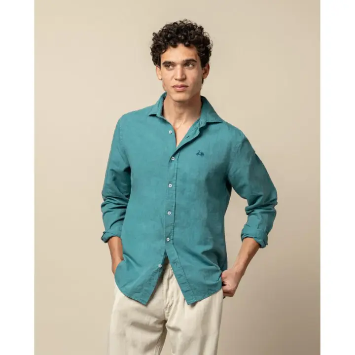 Camisa Lissome Li-Co Verde Océano - Scotta - 1