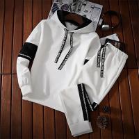 Sudadera De Manga Larga Para Hombre Estampada Con Letras Estilo Casual Primavera Hip Hop Sin Cierre Sudadera Deportiva Con Capucha - details 9