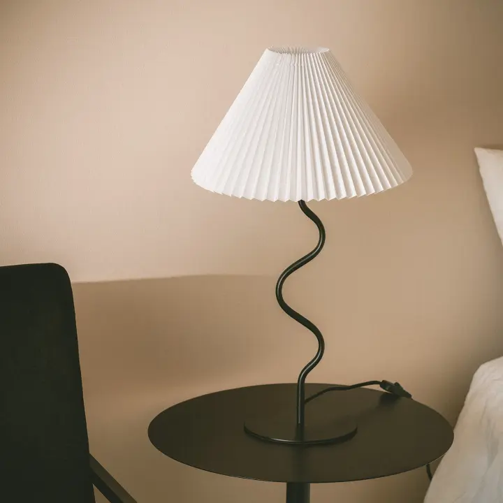 Ledkia Lámpara de Mesa Metal Denahi Blanco - 1