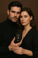 3 UNIDADES (2+1 Gratis) BLACK TONKA Eau de Toilette para Unisex 85ml Prady Fragancia inspirada en otros perfumes Pour Homme Femme Colonia - details 1