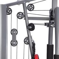 TYTAN 7 MULTIGIMNASIO CASERO PROFESIONAL HMS PRO ALTA CALIDAD, 68 KG PILAS DE PESO, POLEA ALTA Y BAJA, DISENO MODERNO - details 6