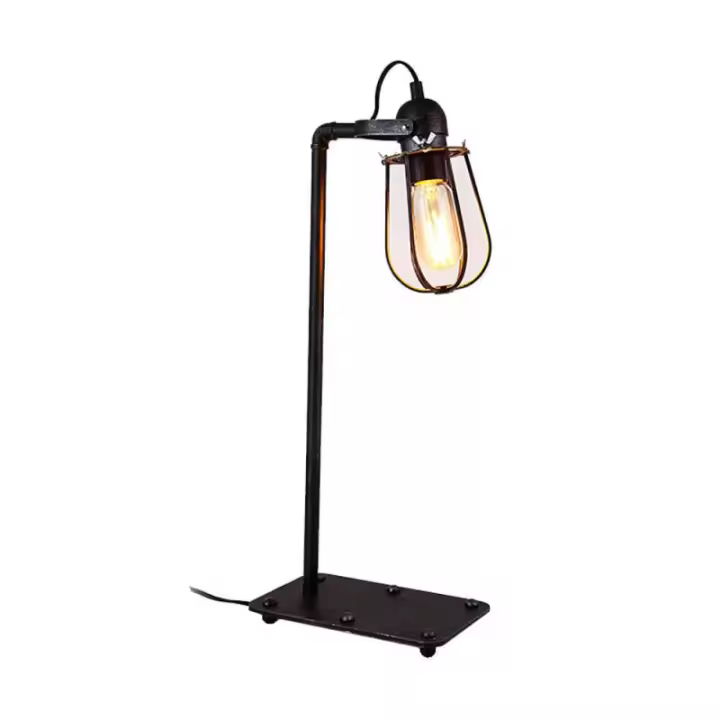 EDM Lámpara de mesa vintage metálica E27 60W 22x51cm - EDM - 32107  Iluminación - 1