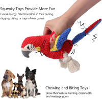 Juguete De Perro Indestructible De Peluche Squeaky Para Pequeños Y Grandes Perros Juguetes De Masticar Para Mascotas - details 5