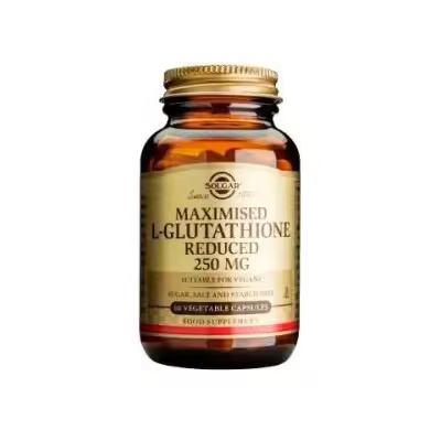 L-Glutatión Reducido, 250 mg, 60 Cápsulas Vegetales de Solgar - 1