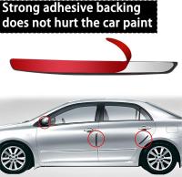 Protectores de Puerta de Fibra de Carbono universales para Coche, Tira protectora para Espejo de Puerta de coche, Aptos para Puertas de coche en General, parachoques - details 2