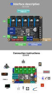 Placa Motherboard Mellow Klipper/Marlin Firmware 5 Ejes FLY D5 Para 3D Printer Con Motor Driver TMC2209 UART Para Ender 3/5 Voron0.1/0.2 - details 2