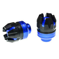 1Par De Protección De Suspensión Universal Para Motocicleta Scooter E-Bike Aluminio Copo De Nieve Delantero Protector De Caída - details 5