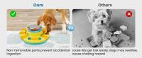 Juguete De Lógica Para Perros 2 Niveles Alimentador De Alimentos Y Golosinas Dispensador De Entretenimiento Y Formación De IQ Para Todas Las Raza 4.2 Pulgadas - details 7