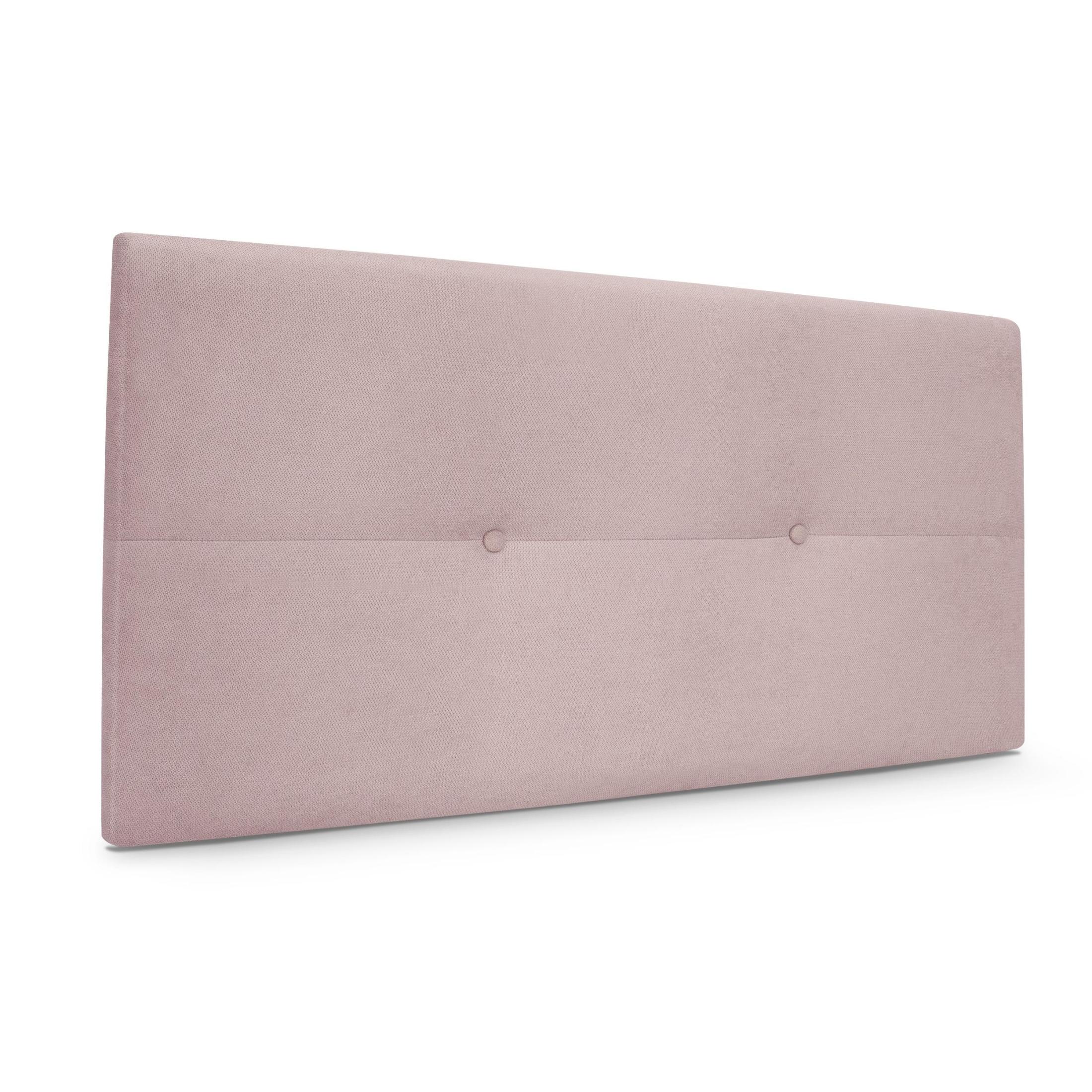 DHOME Cabecero de Polipiel o Tela AQUALINE Pro cabeceros Cabezal tapizado Cama Lujo (Salmón Tela)