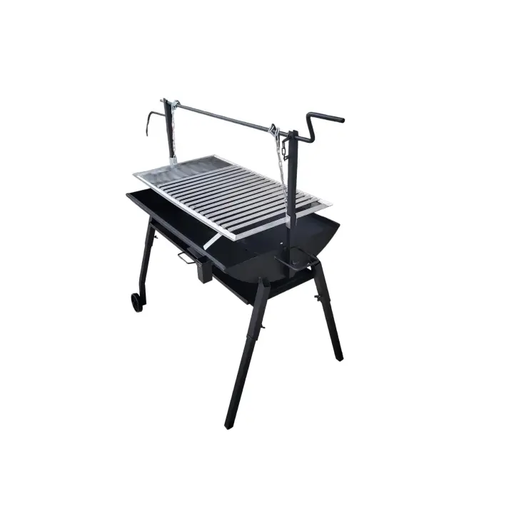 Ferreiro Barbacoa carbón desmontable parrilla inox - 1