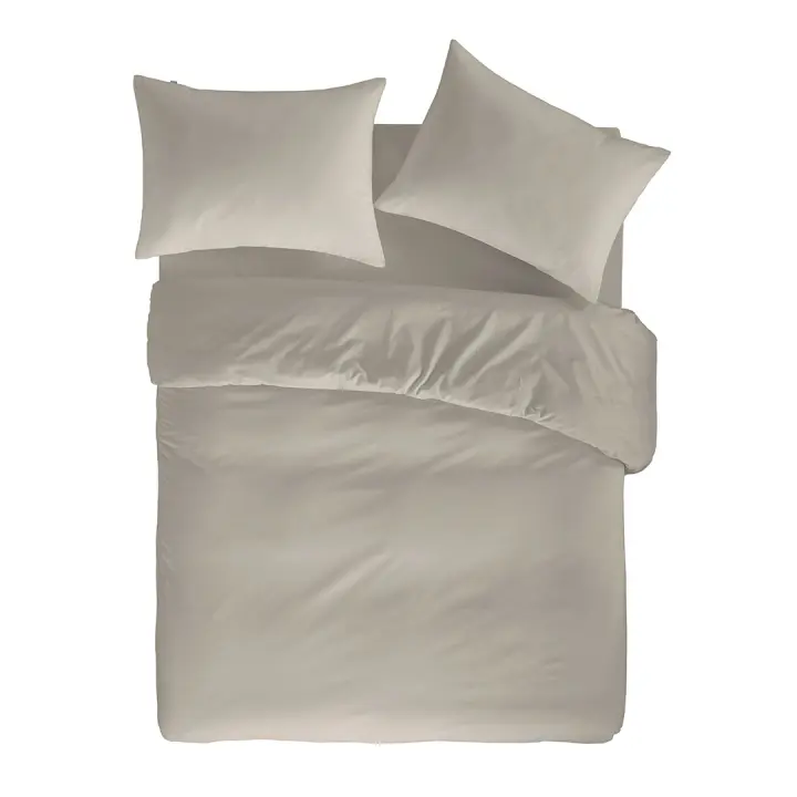 NAF NAF - Funda nórdica de algodón de 144 hilos lisa CASUAL. Disponible en varios colores y tamaños. - 1