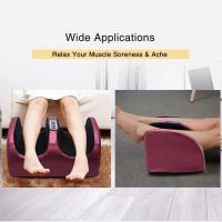 Masajeador De Pies Eléctrico Shiatsu Kneading Con Rodillos Calentados Alivio Del Dolor De Pierna Relajación Profunda De Los Muslos Máquina Vibradora Para La Salud - details 3
