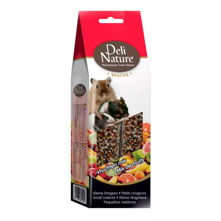 DELINATURE Barritas Mezcla de Frutas para Pequeños Roedores - 1