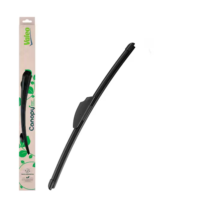 Valeo Canopy - CAN07 - Escobilla Limpiaparabrisas Plana Hecha Con Materiales Naturales Y Reciclados De Longitud: 475mm (Paquete x1) - Limpiaparabrisas Frontal - 1