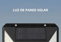 Lámpara De Pared Solar Exterior Con Sensor De Movimiento PIR 100LED Luz Solar Para Jardín Courtyard Iluminación De Calle Moderna ABS IP65 - details 0