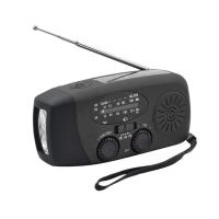 Radio De Mano Con LED Y Alerta Del Tiempo NOAA AM/FM Radio Dinamó Para Emergencias Y Camping - details 6