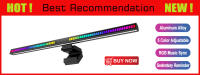 Lámpara De Escritorio Aluminio Con Luz LED RGB Colgante Para Pantalla De Computadora 55-42cm Barra De Luz Ambiental Sincronización Musical USB - details 0